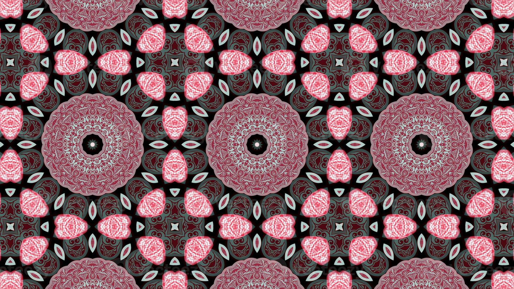 Ethnic Authentic Carpet Kaleidoscope photo