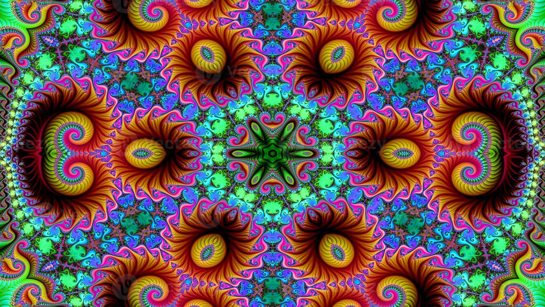 Ethnic Authentic Carpet Kaleidoscope photo