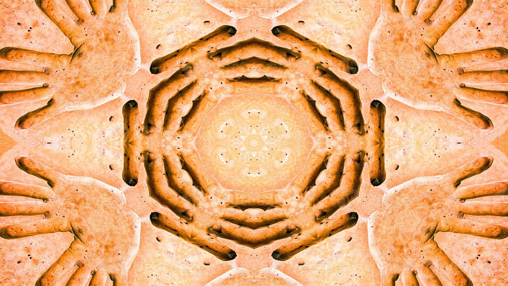 Ethnic Authentic Carpet Kaleidoscope photo