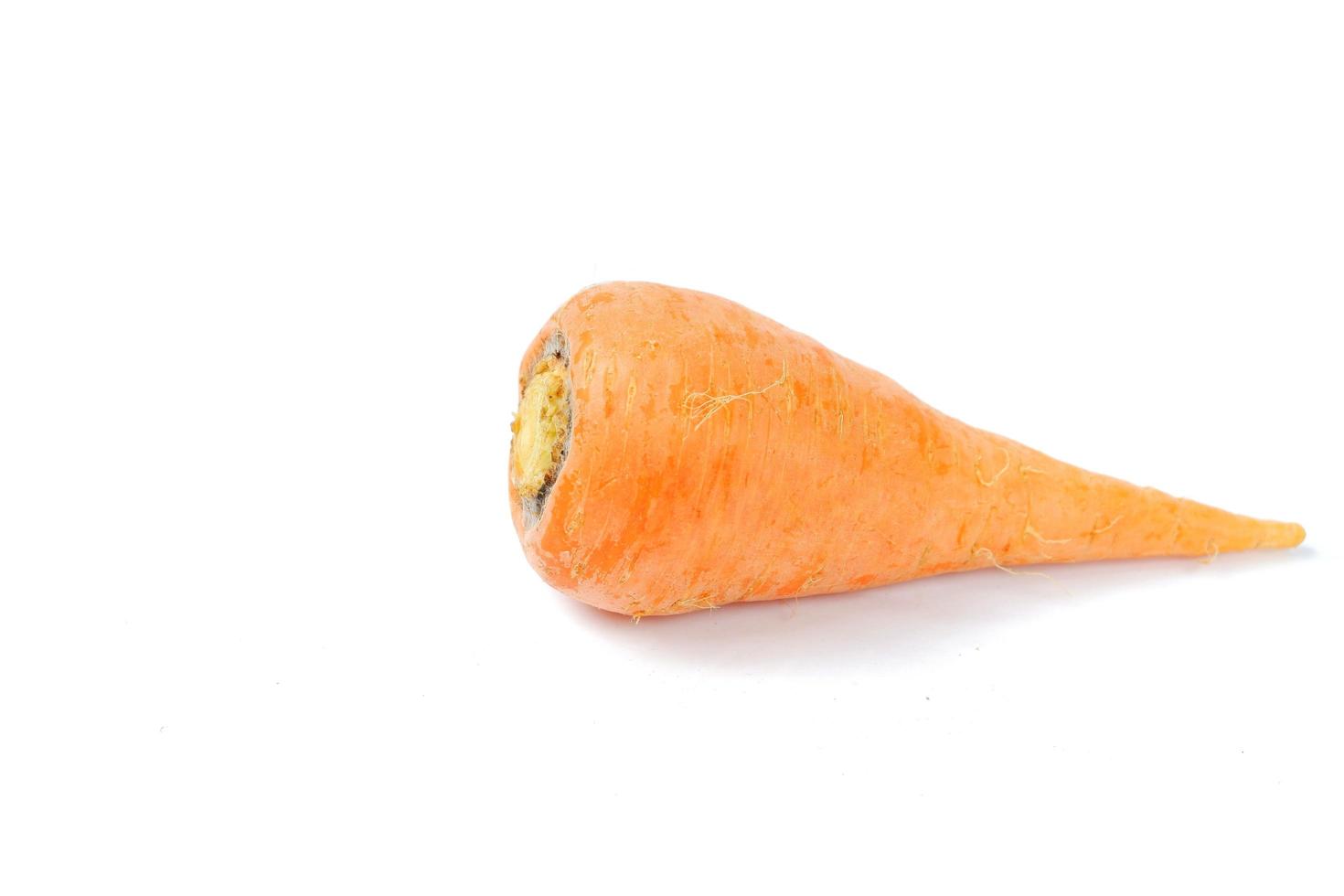 Carrots isolated on a white background photo