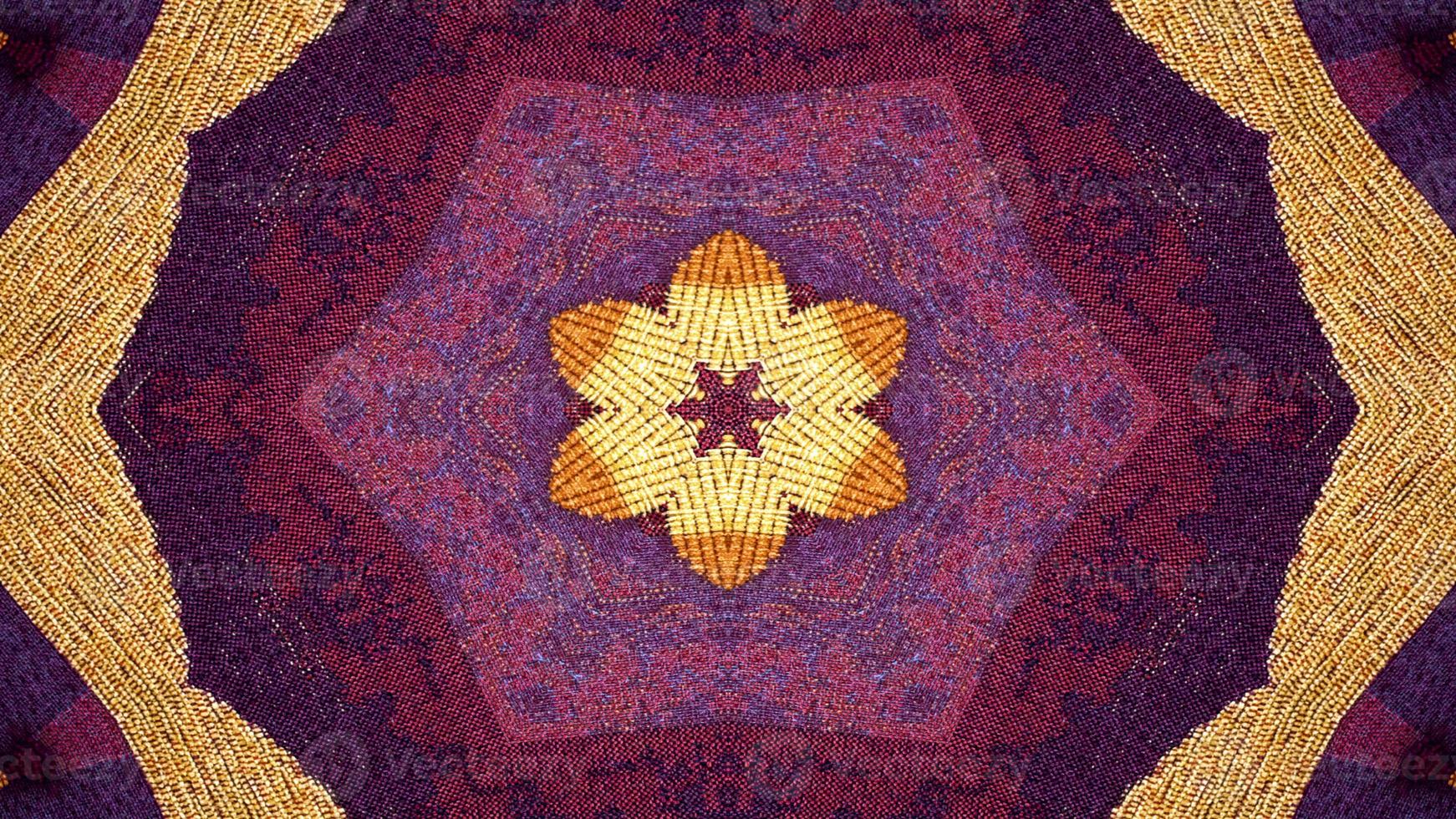 Ethnic Authentic Carpet Kaleidoscope photo