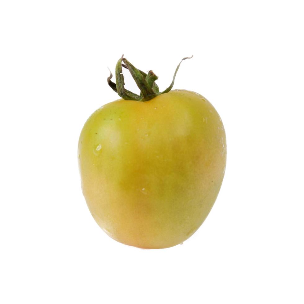 Tomato isolated on white photo