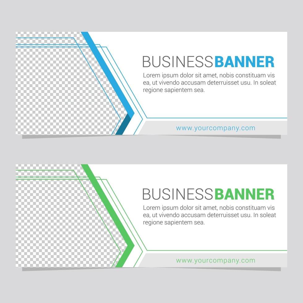 Vector Abstract Geometric Design Banner Web Template