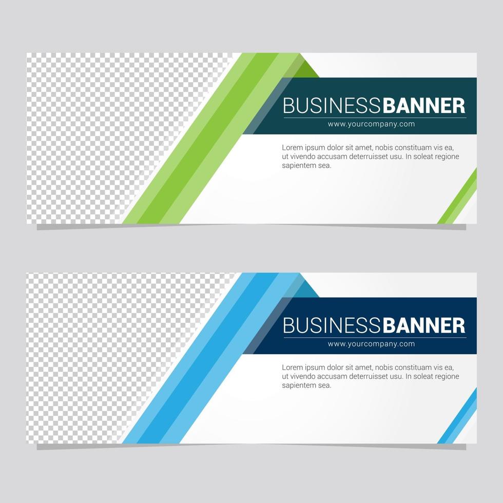 Vector Abstract Geometric Design Banner Web Template