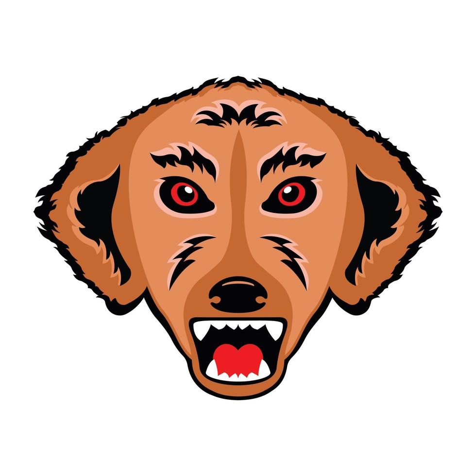 Dog Face and Mascot vector