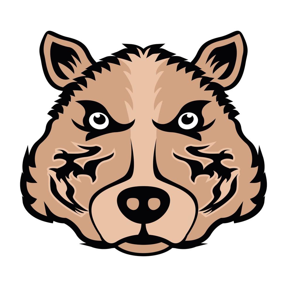 Wolf Head and Mascot vector