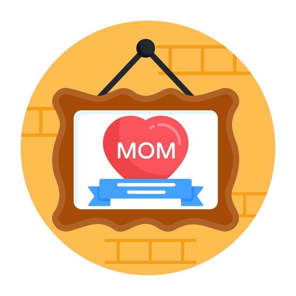 Mother Day Frame vector