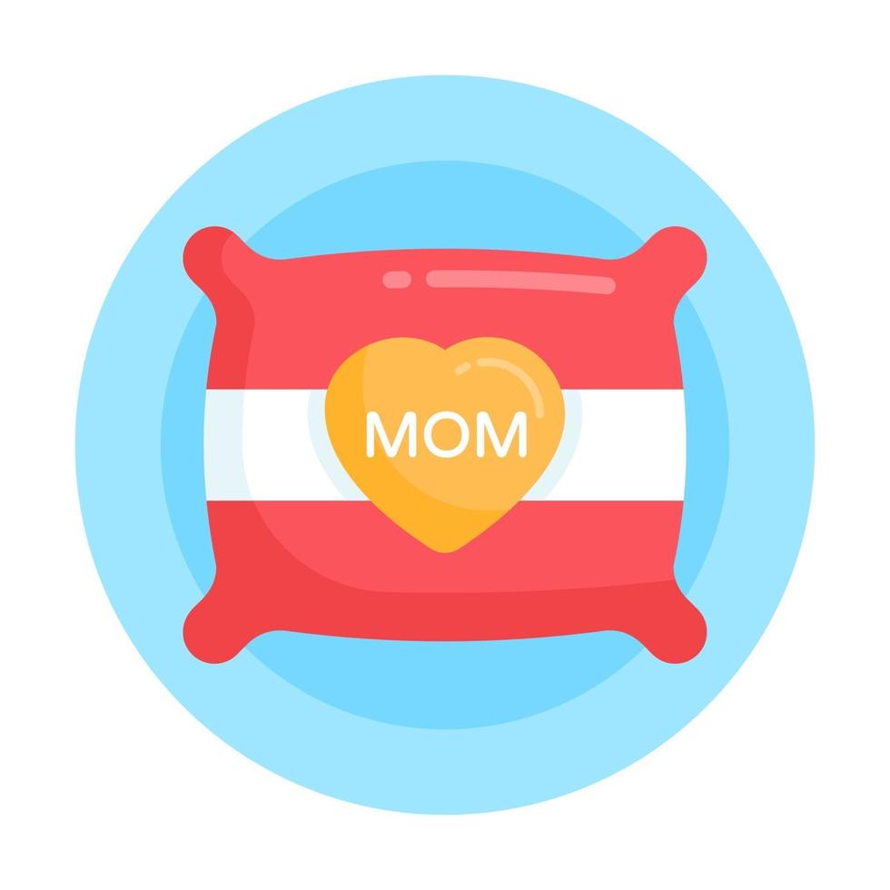 Mother Pillow and Cushion vector