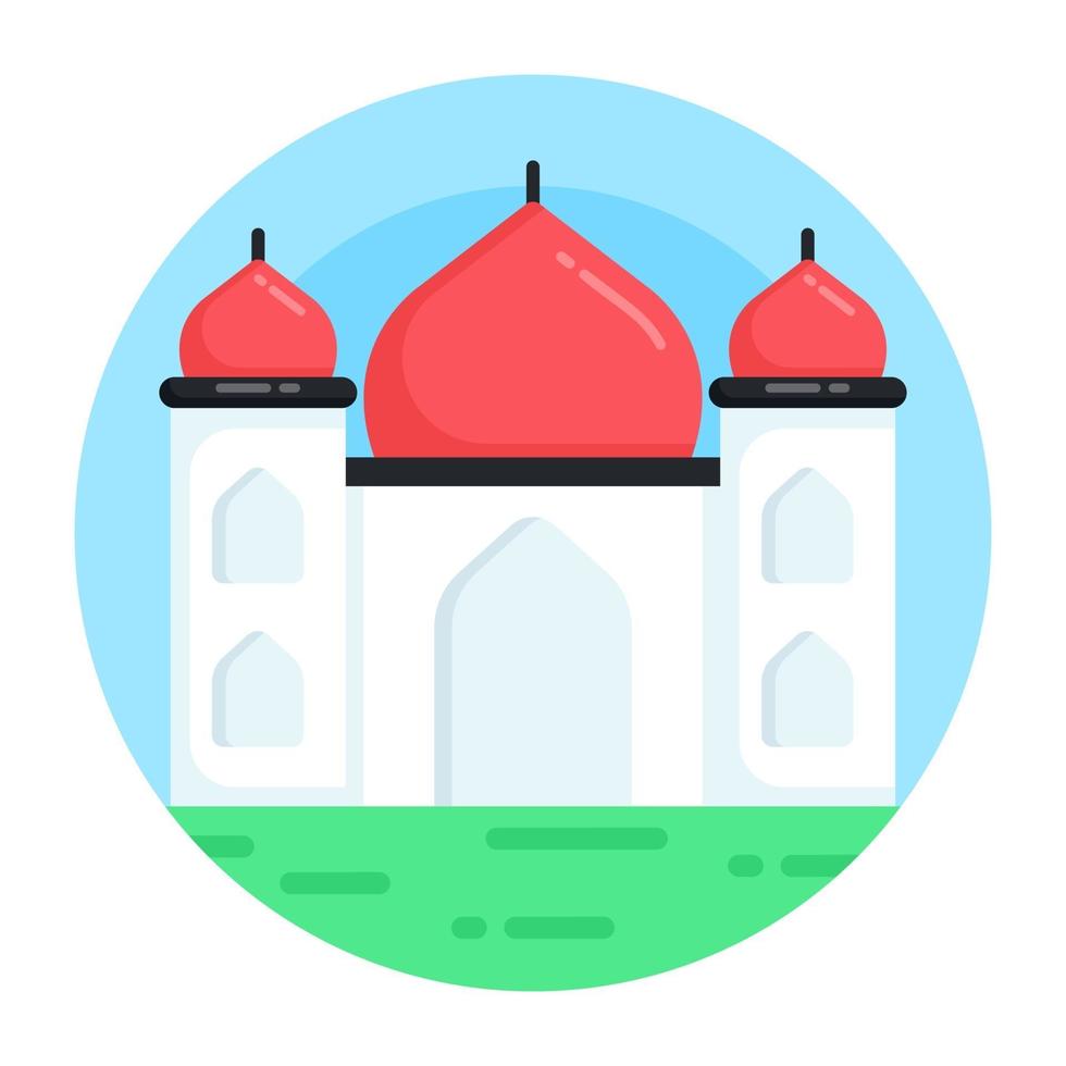 Mosque and Worship Place vector