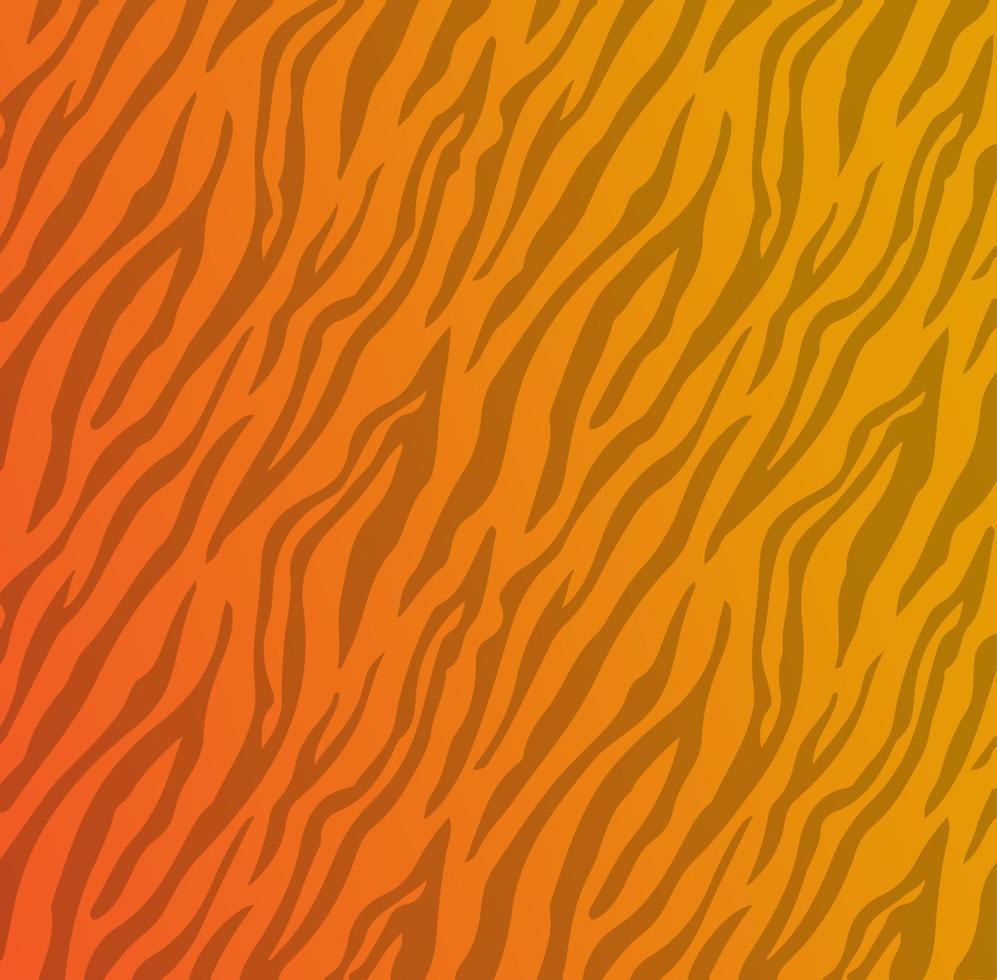 Tiger skin pattern illustration vector