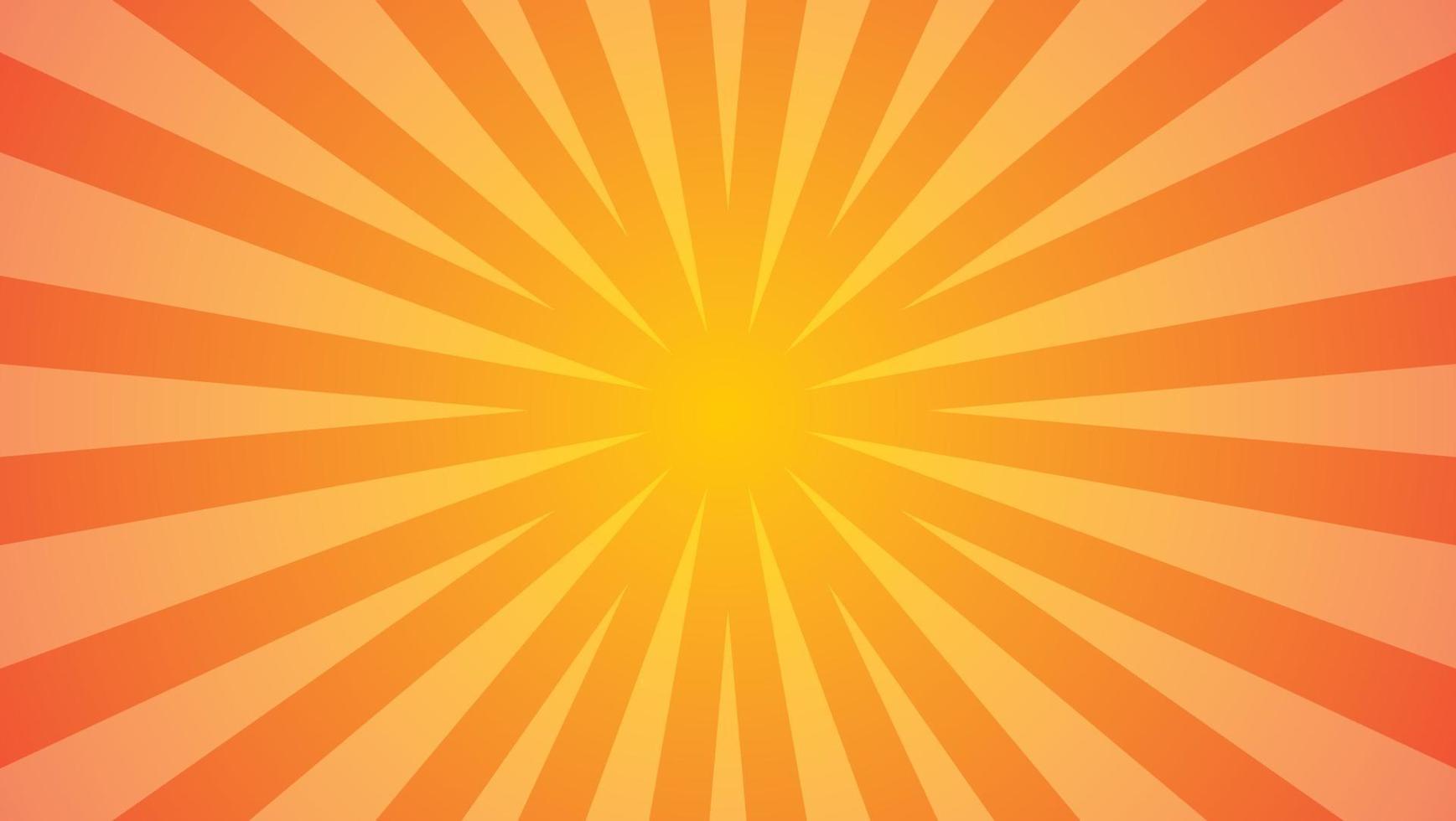 abstract orange light background vector
