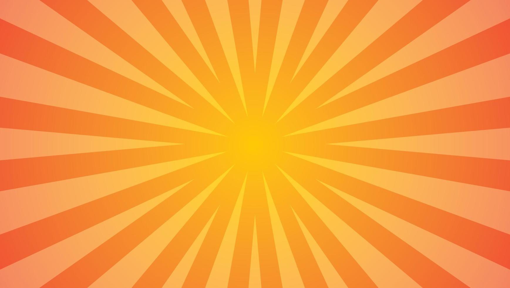 abstract orange light background vector