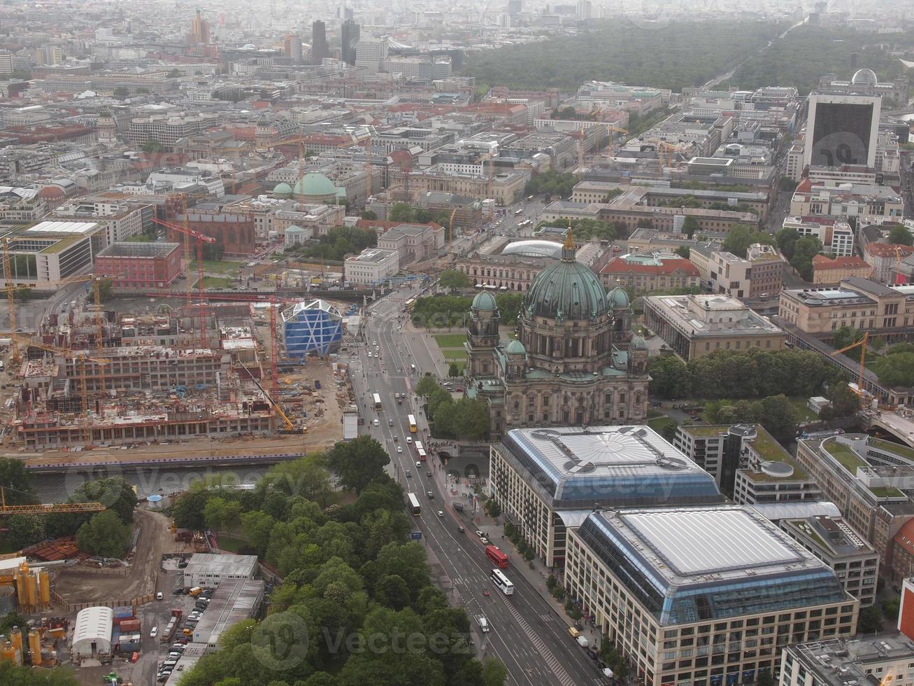 Berlin aerial view photo