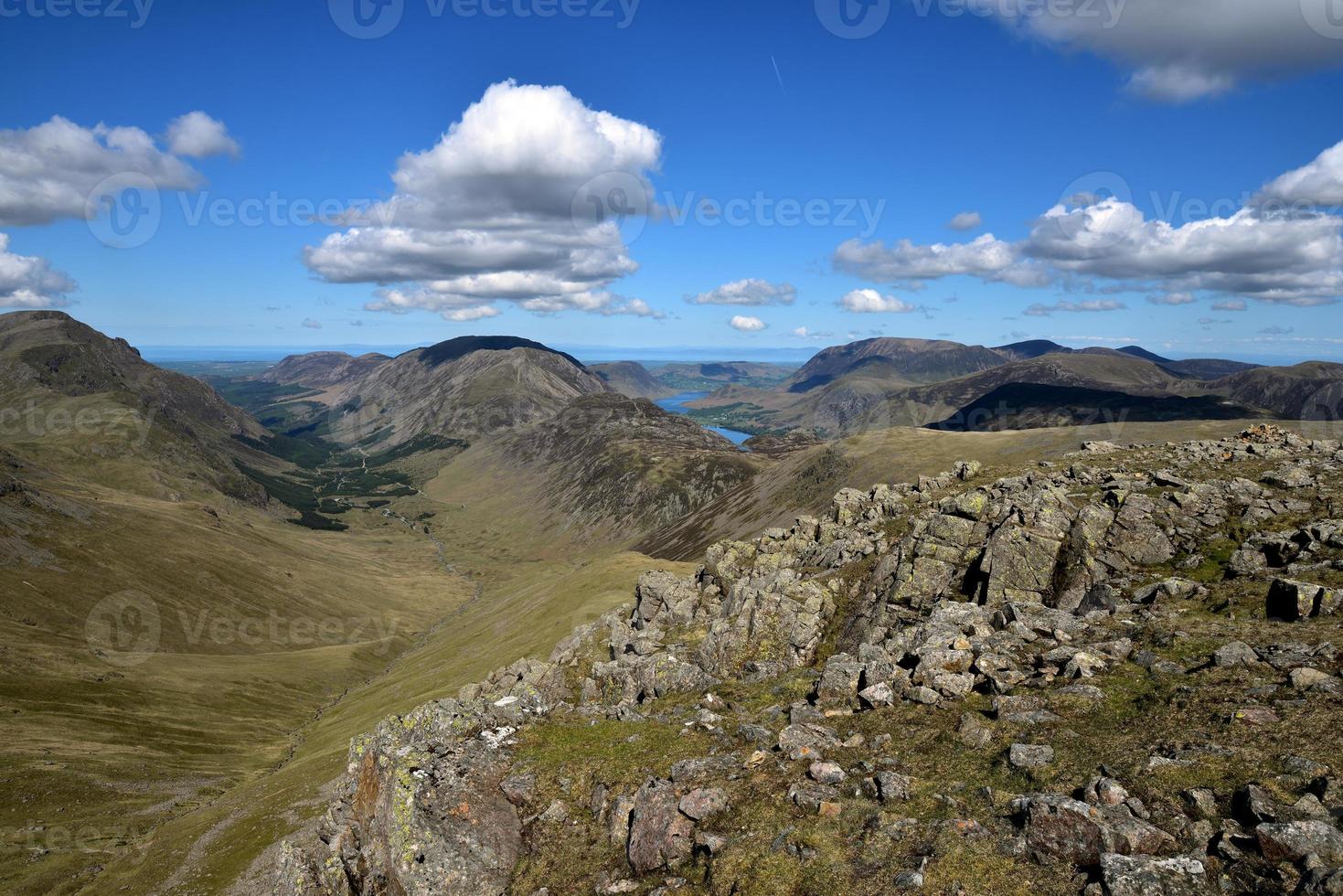 The fells of the Buttermere valley photo