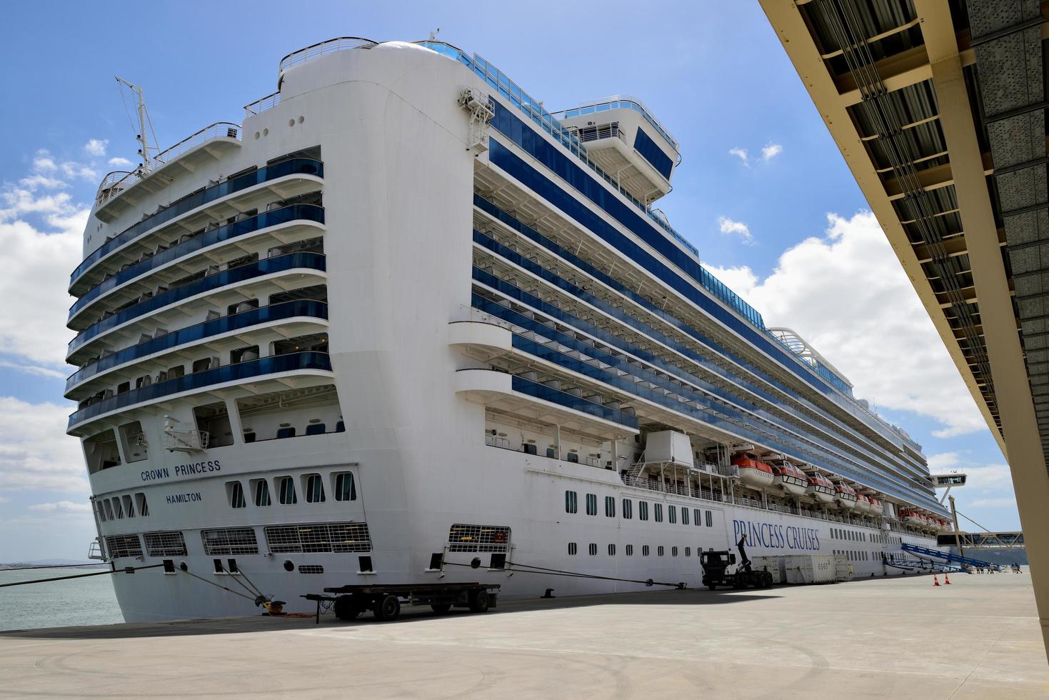 Lisboa, Portugal - 26 de abril de 2019, crucero Crown Princess en Lisboa foto