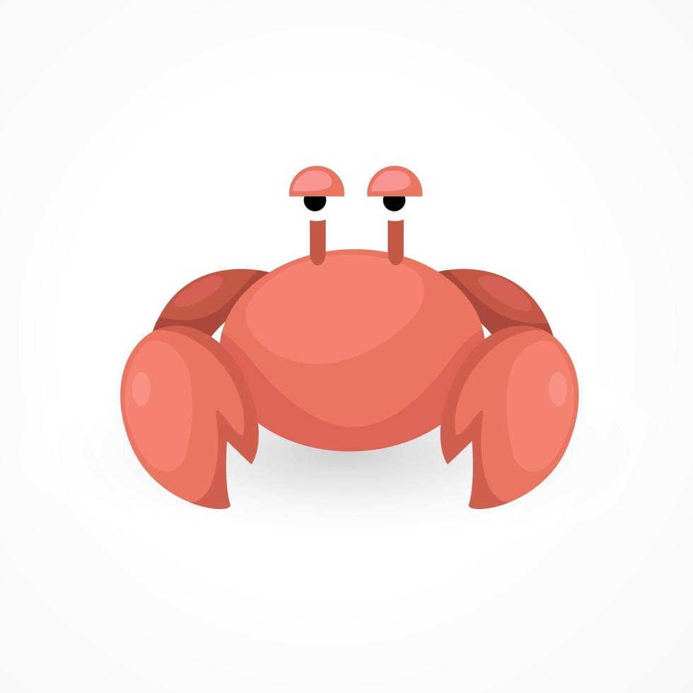 cartoon crab vector