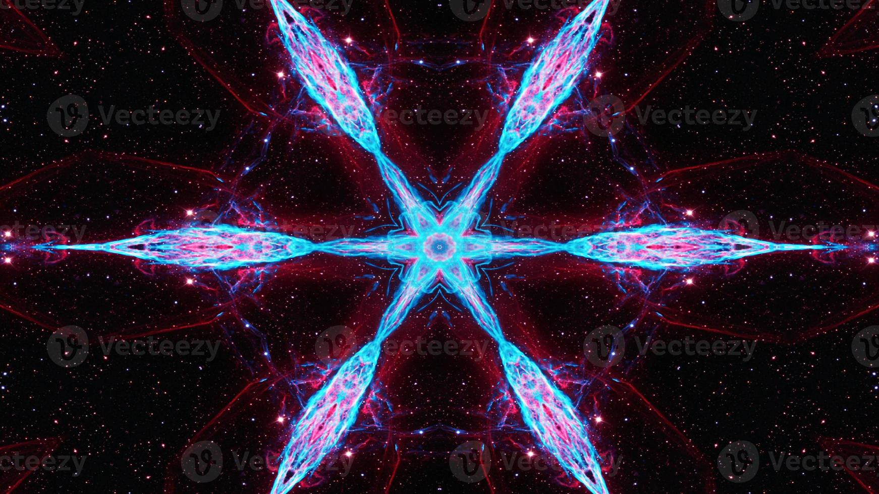 Colorful Shiny and Hypnotic Kaleidoscope photo