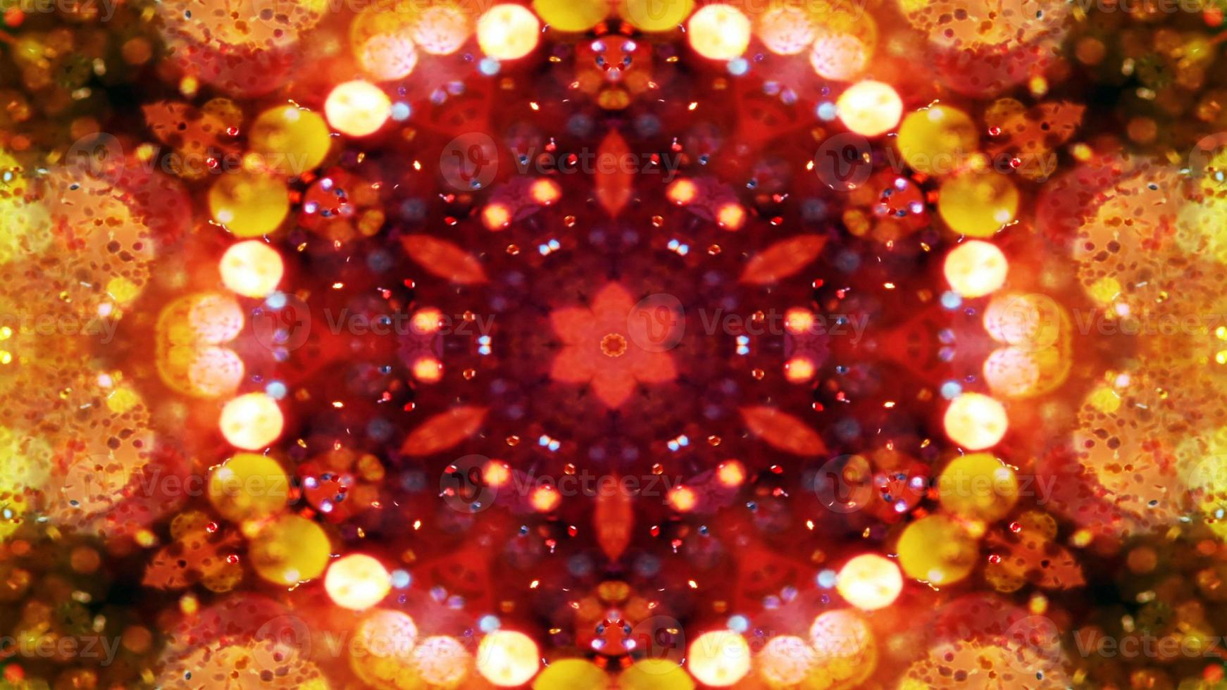 Colorful Shiny and Hypnotic Kaleidoscope photo