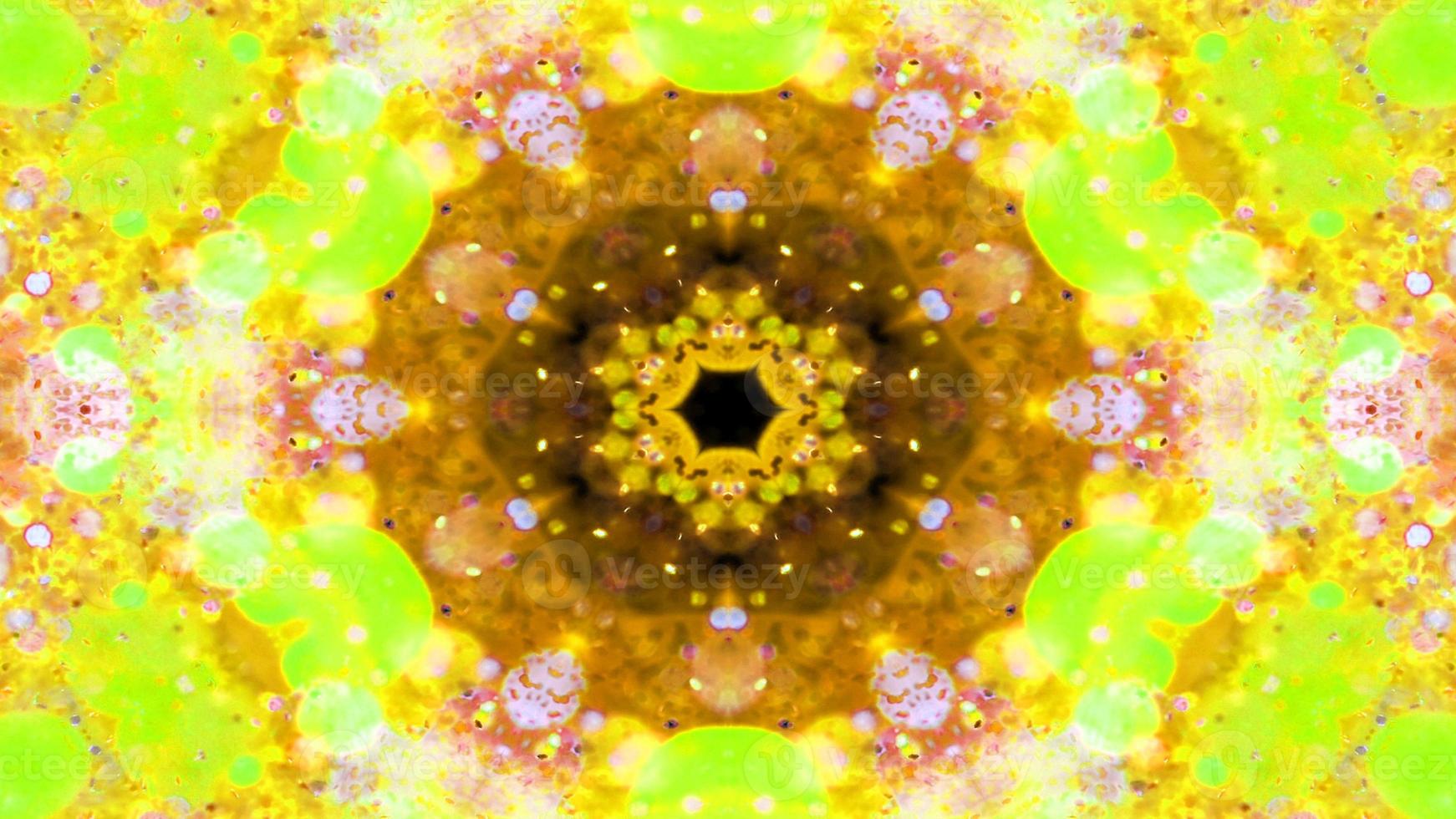 Colorful Shiny and Hypnotic Kaleidoscope photo