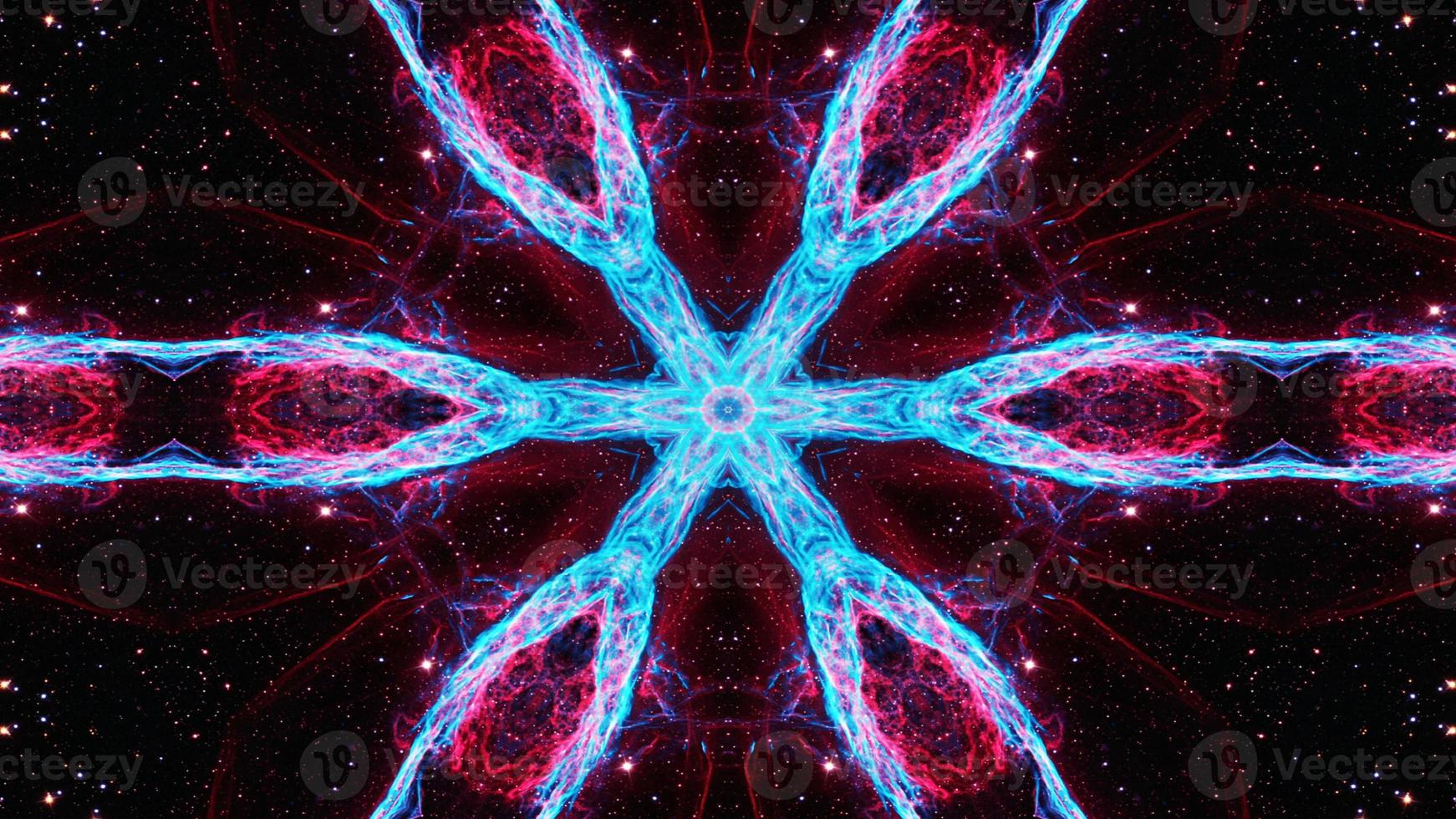 Colorful Shiny and Hypnotic Kaleidoscope photo