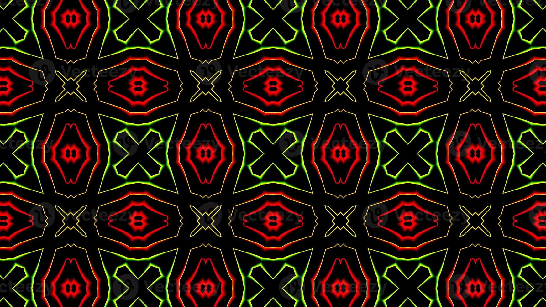 Colorful Shiny and Hypnotic Kaleidoscope photo