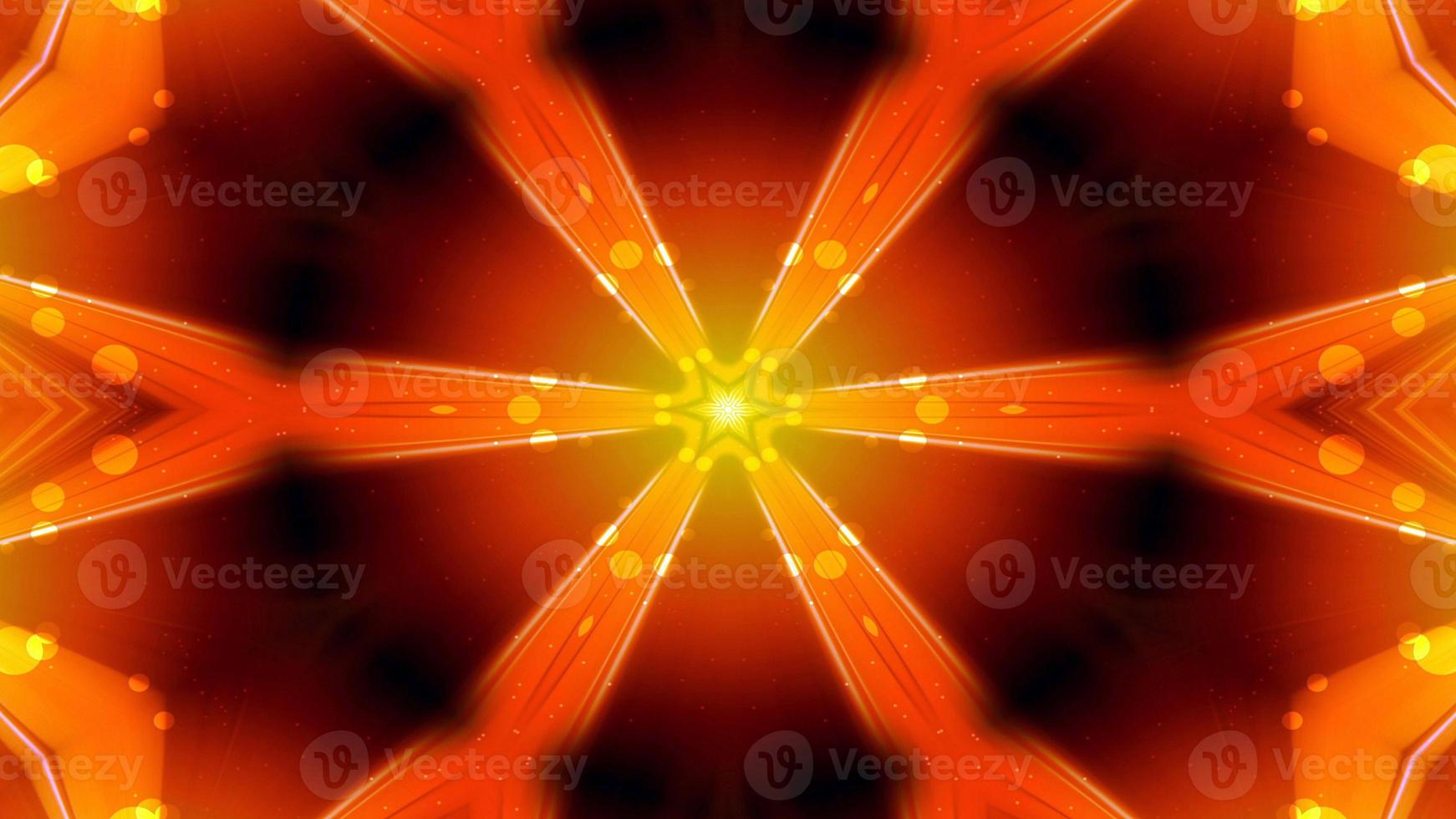 Colorful Shiny and Hypnotic Kaleidoscope photo