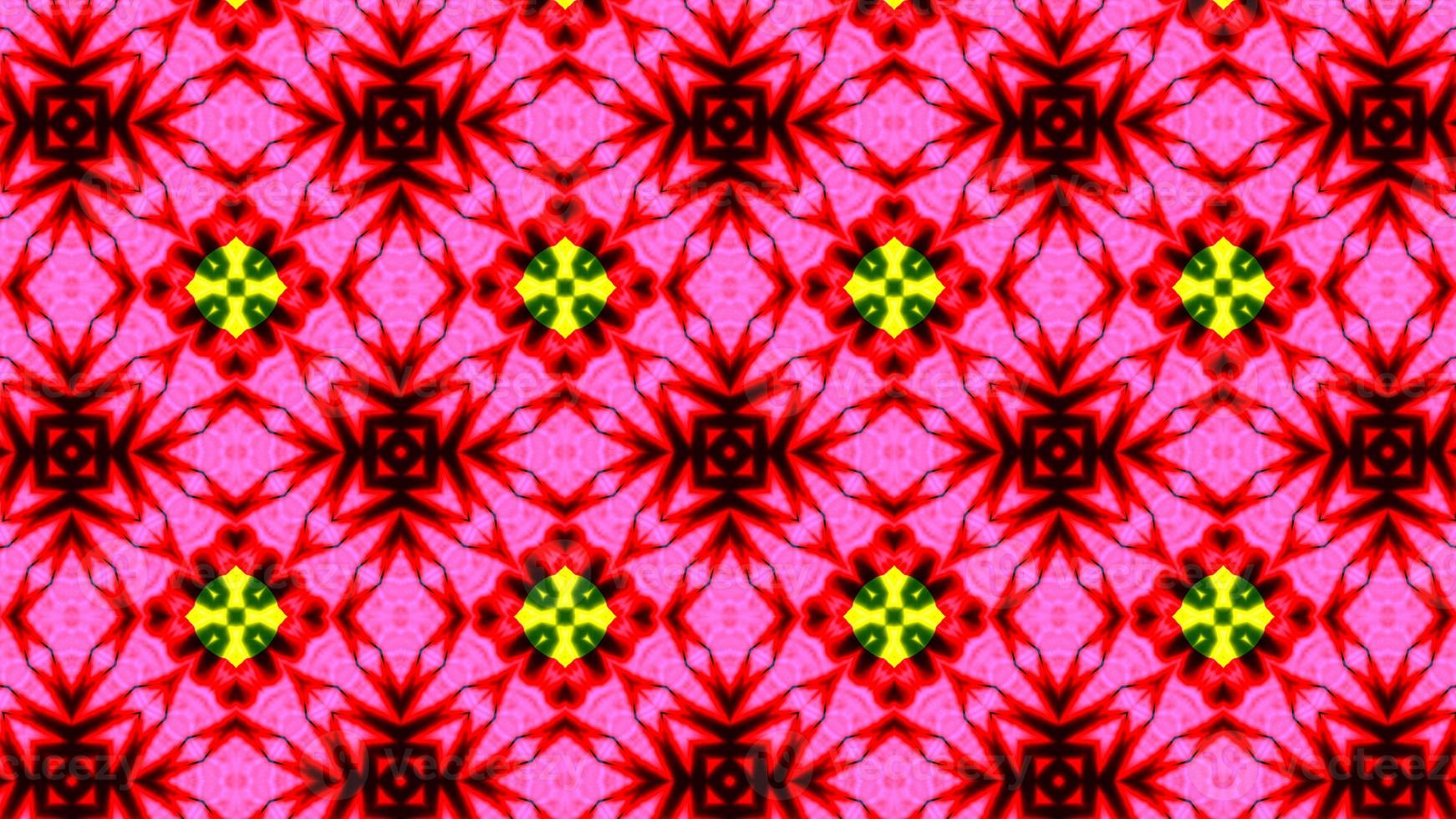 Colorful Shiny and Hypnotic Kaleidoscope photo