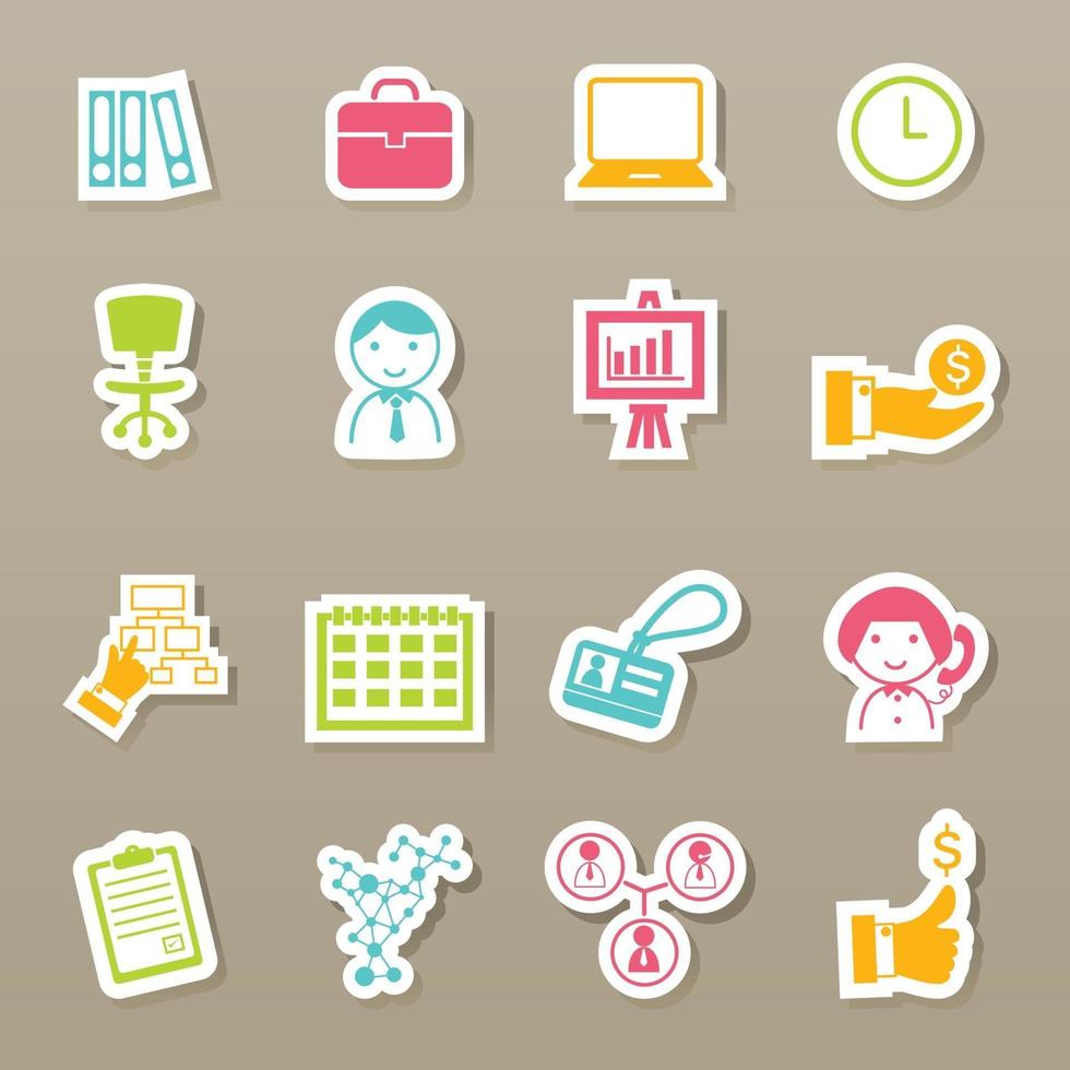 conjunto de iconos de infografía vector