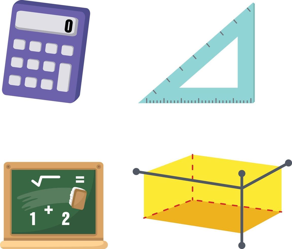 Mathematics set vector