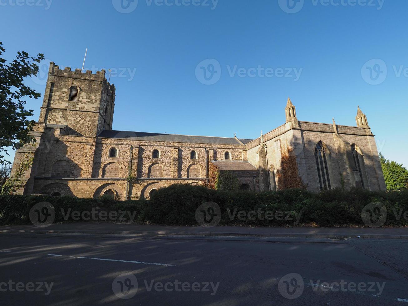 iglesia de santa maría en chepstow foto