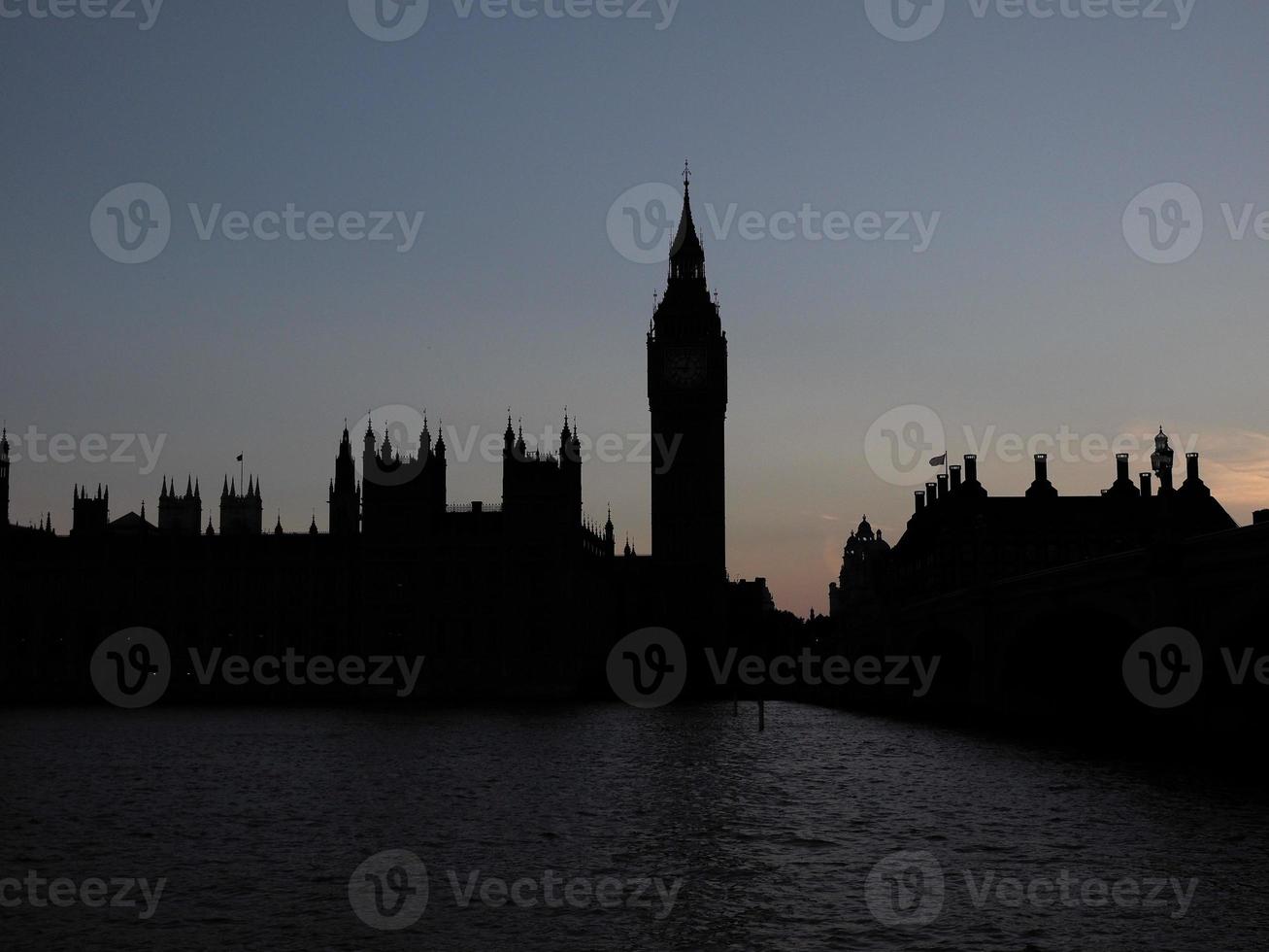 casas del parlamento en londres foto