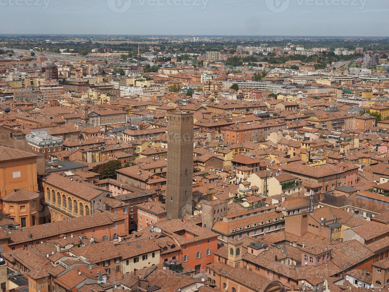 vista aerea de bolonia foto