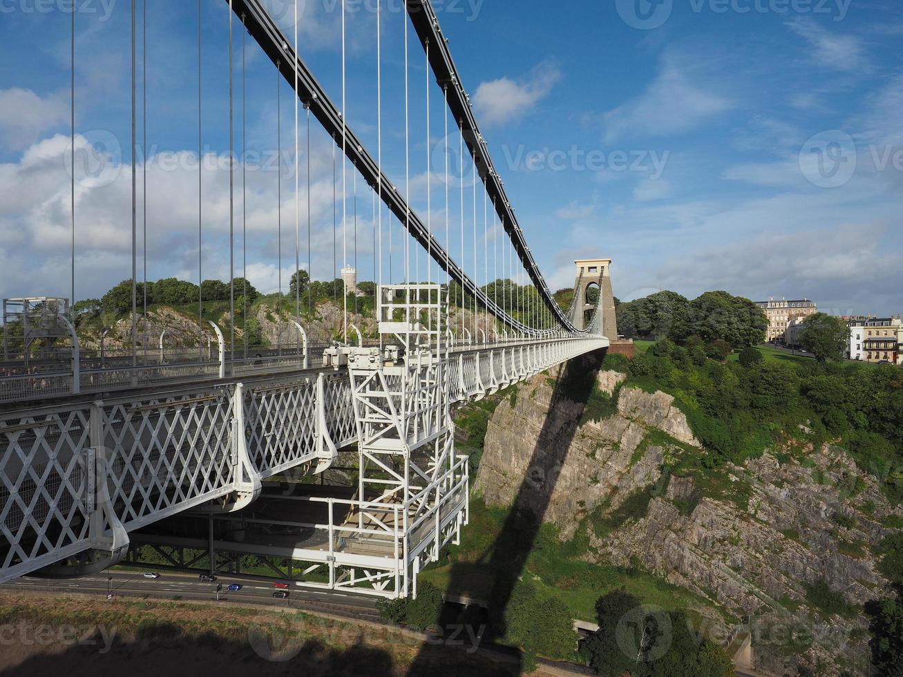 Puente colgante de Clifton en Bristol foto