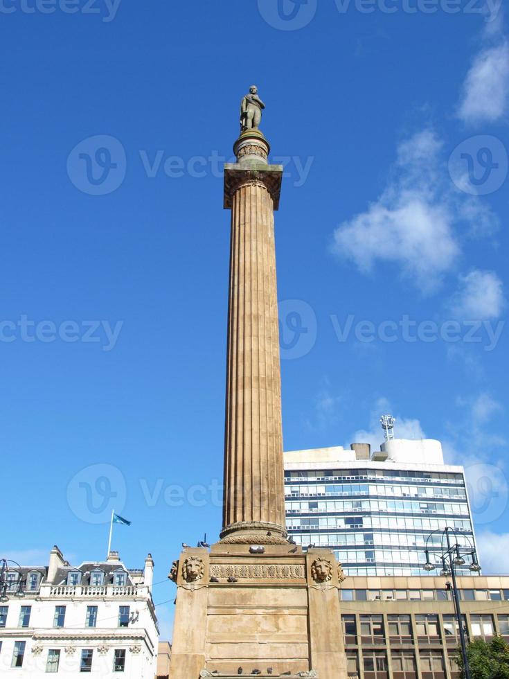 Monumento a Scott, Glasgow foto