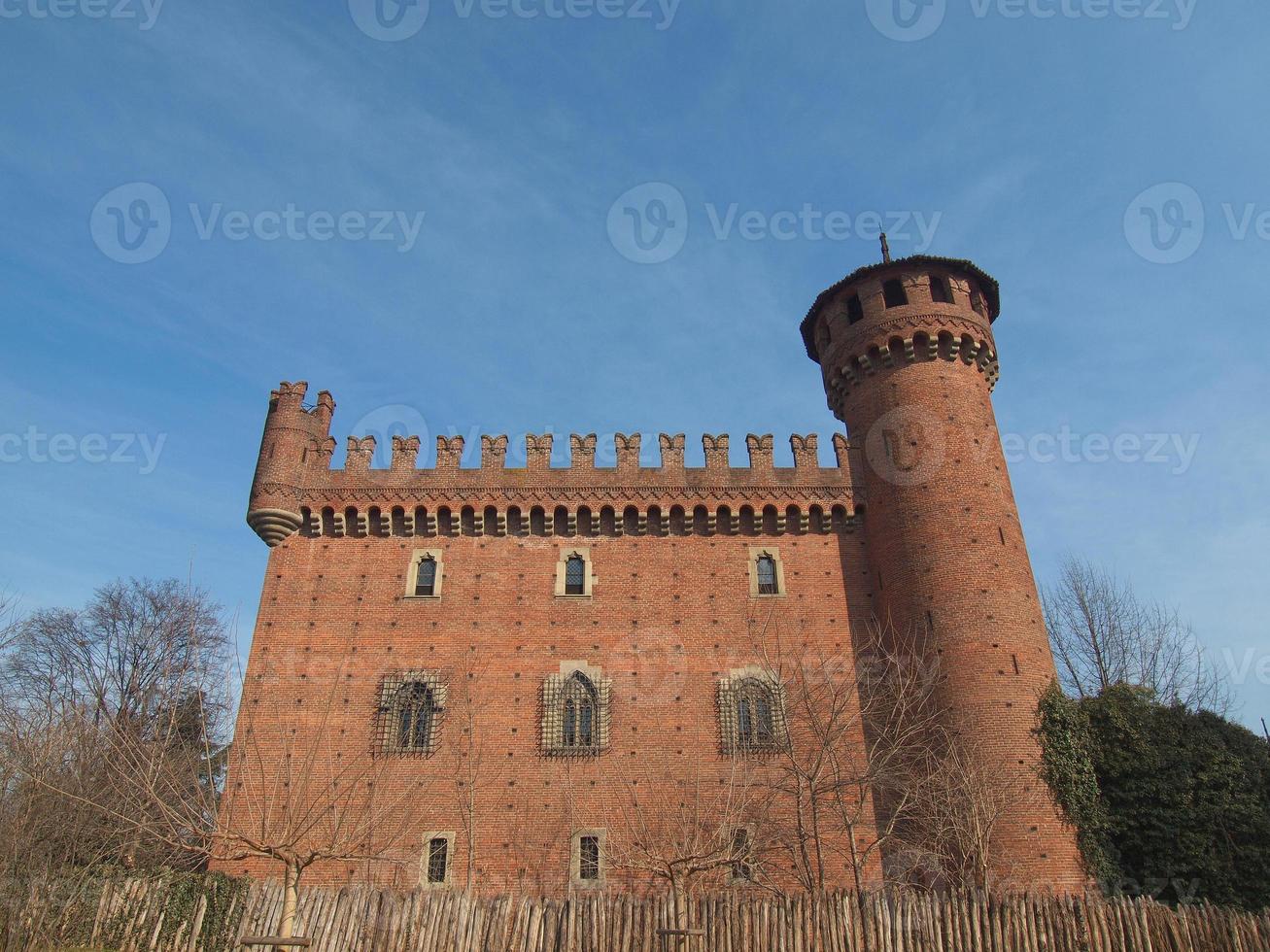 castillo medieval en turín foto