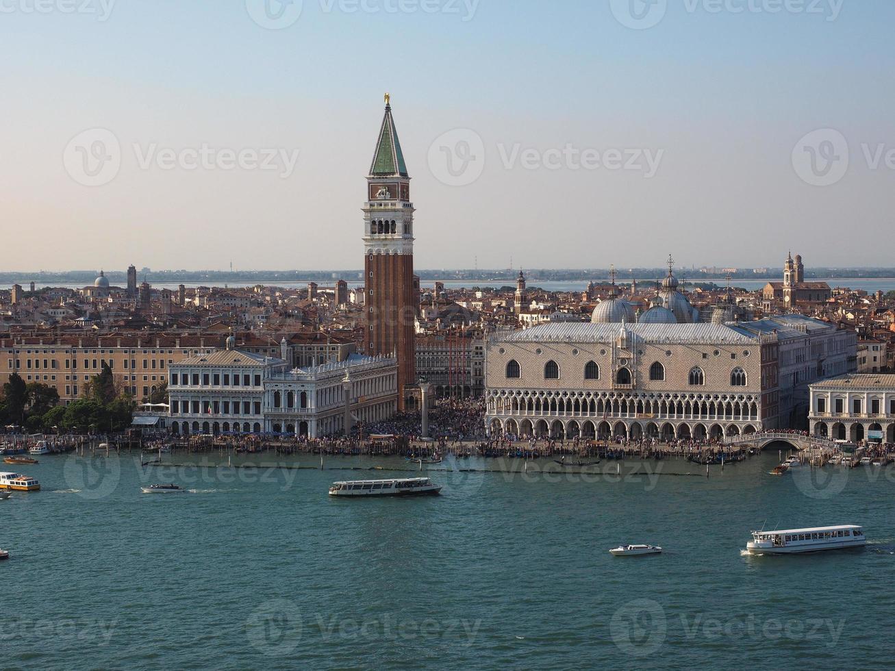 St Mark square in Venice photo