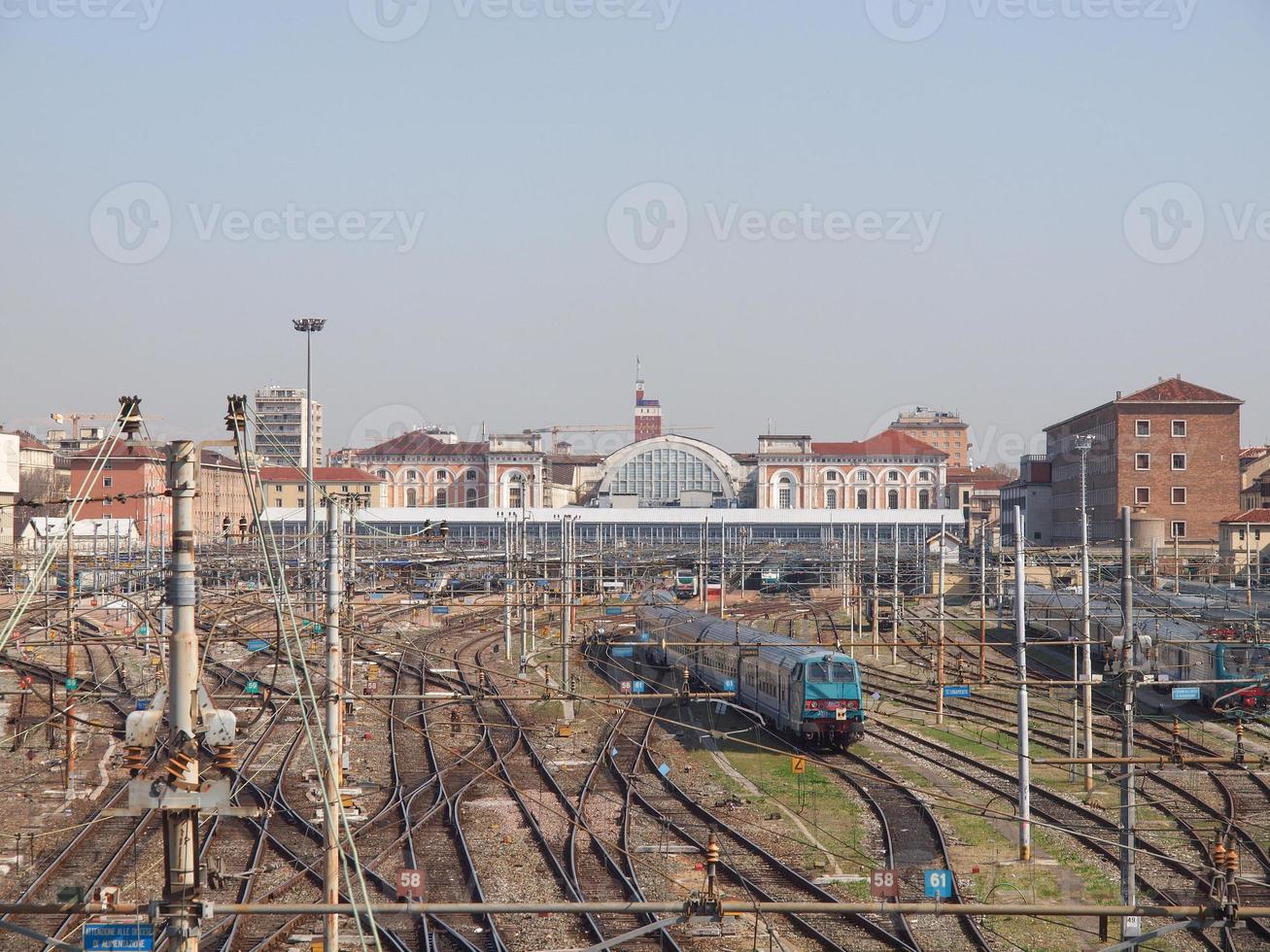 estación porta nuova, turín foto