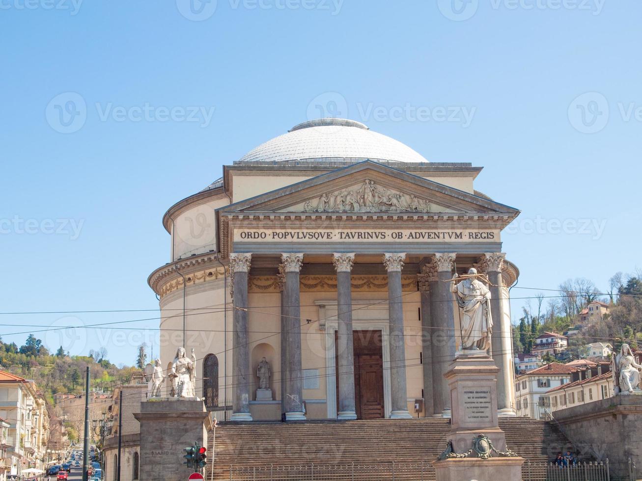 Gran Madre church Turin photo