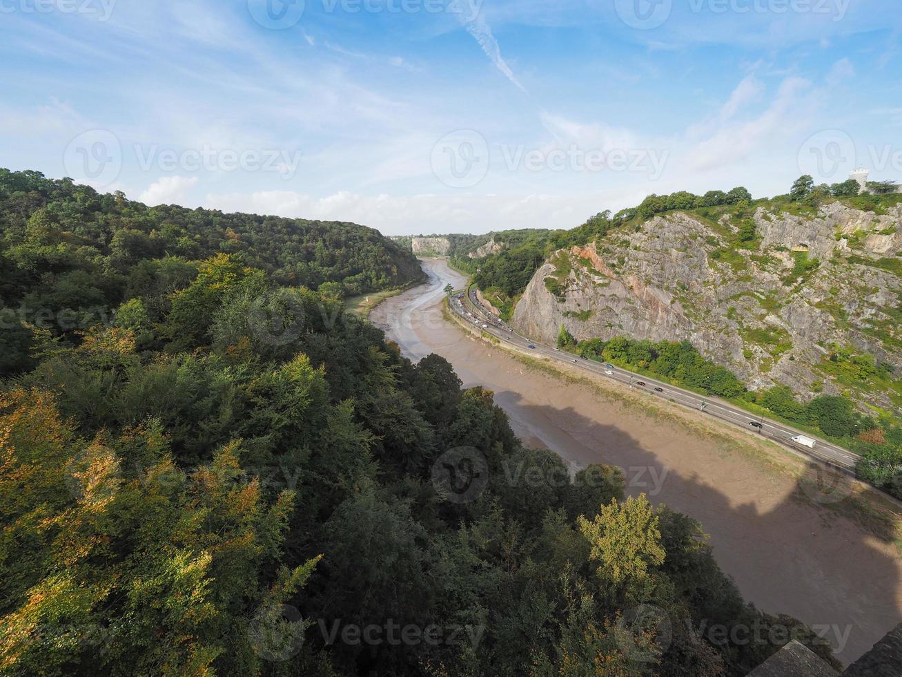 Garganta del río Avon en Bristol foto