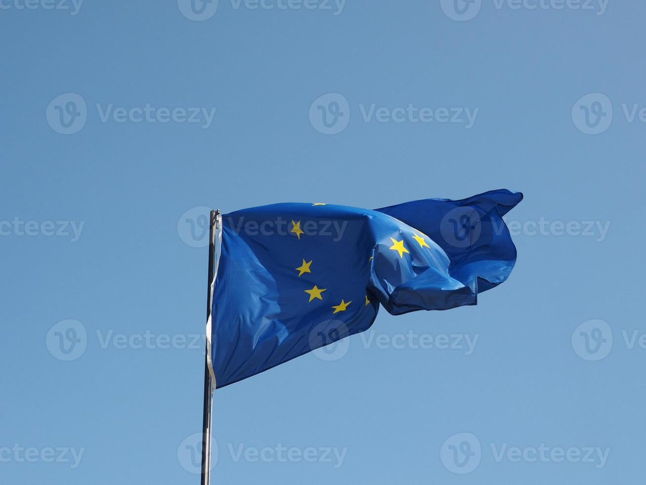 European flag of Europe photo