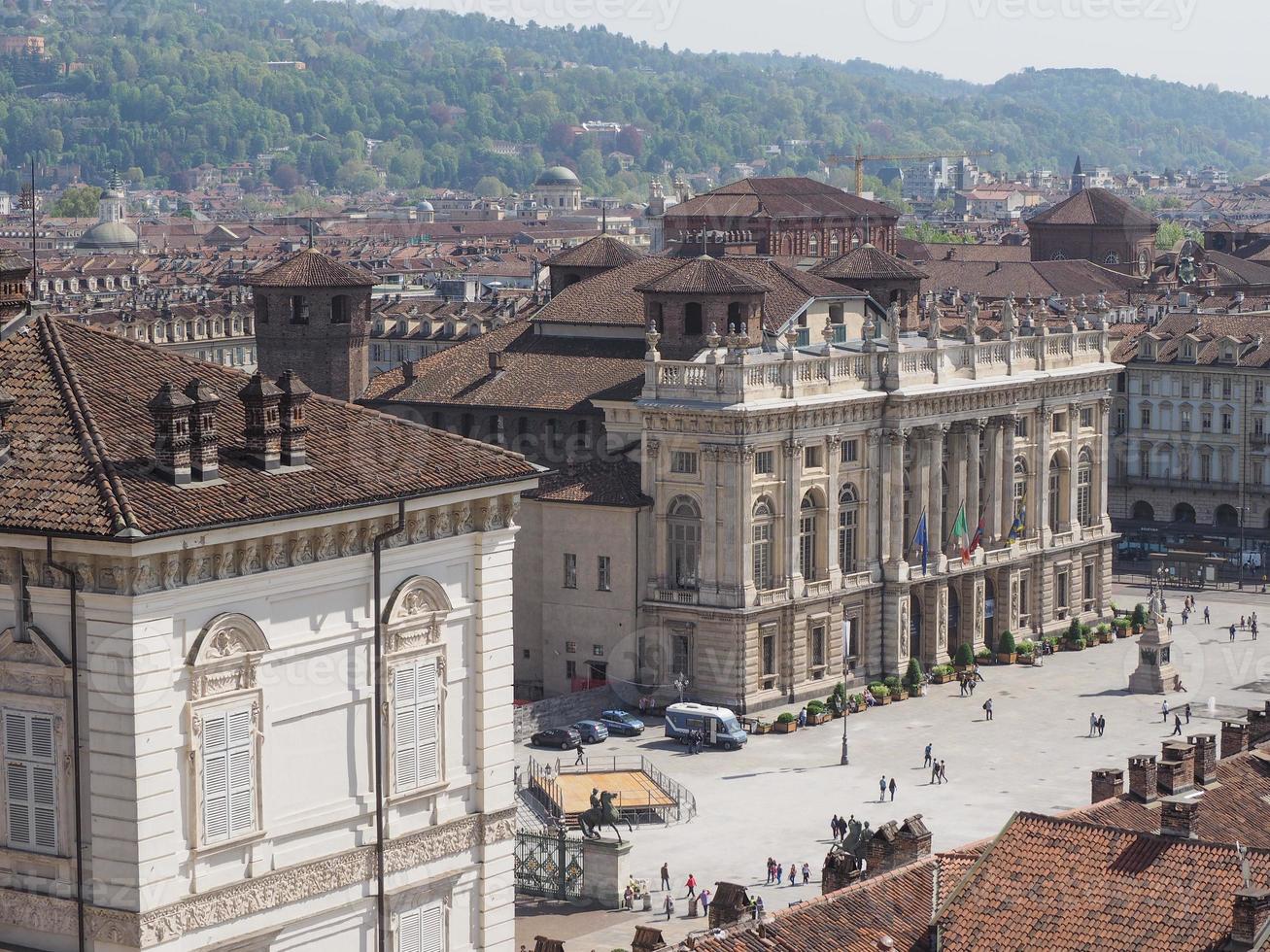 piazza castello turin foto