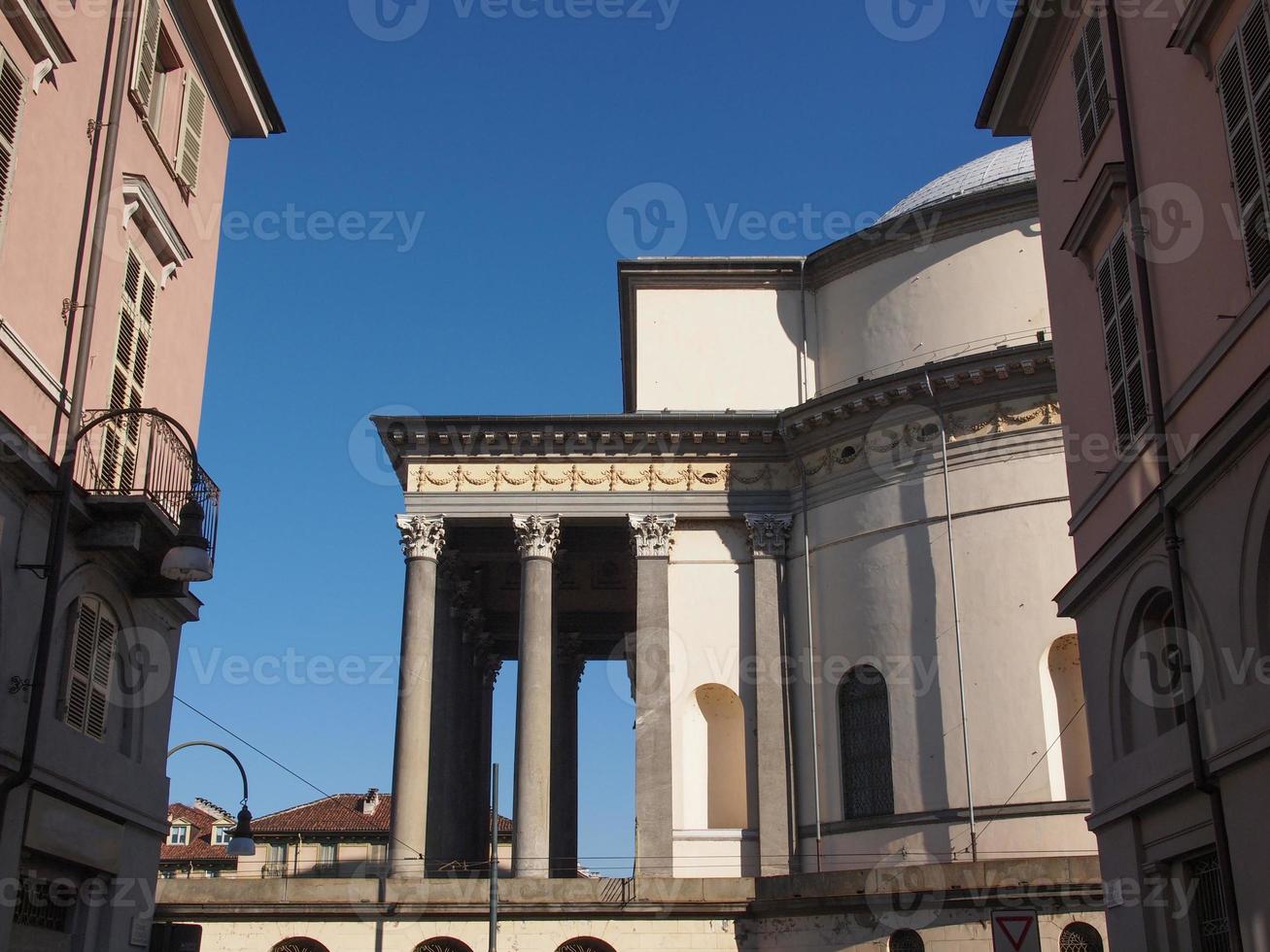 Gran Madre church Turin photo