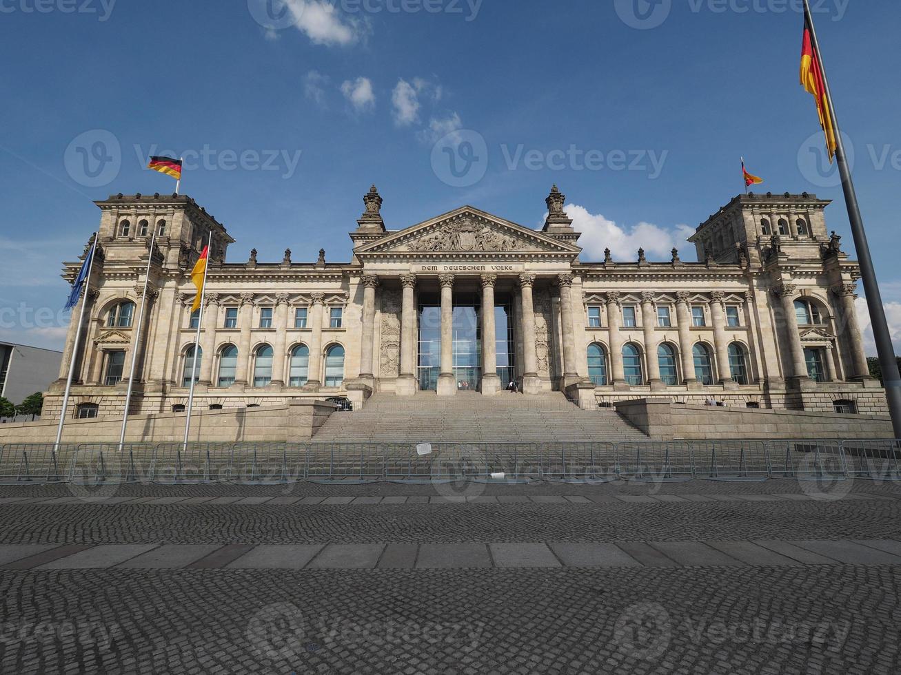 Parlamento del Reichstag en Berlín. foto