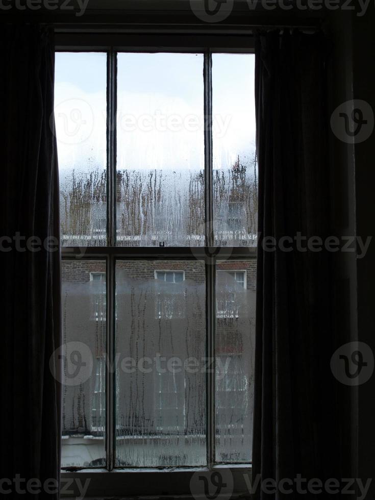 Rainy day window photo