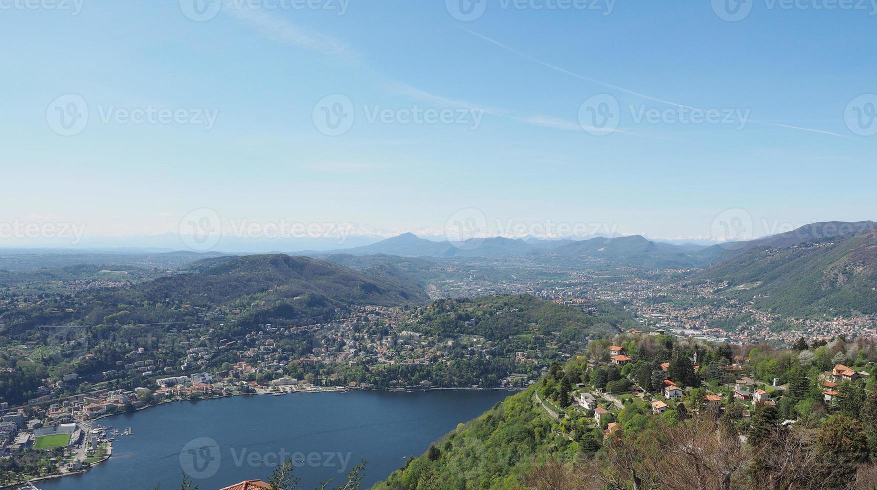 vista aérea de como foto