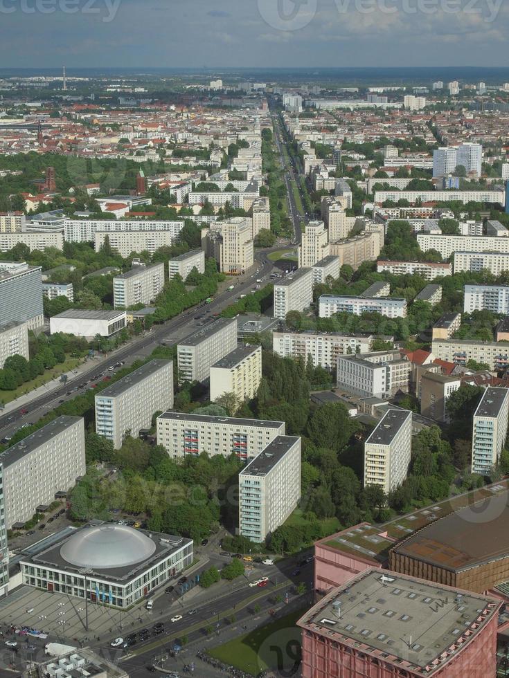 vista aérea de berlín foto