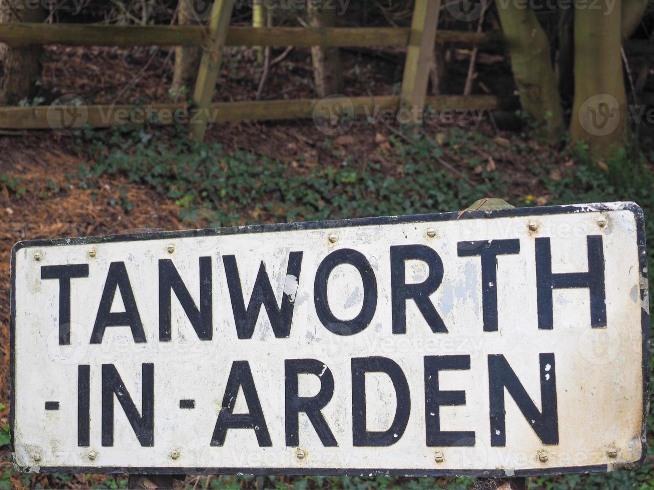 Tanworth in Arden sign photo