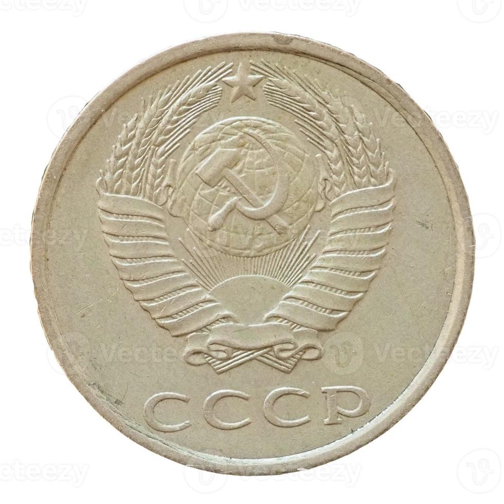 Moneda de 20 centavos de rublo, Rusia foto