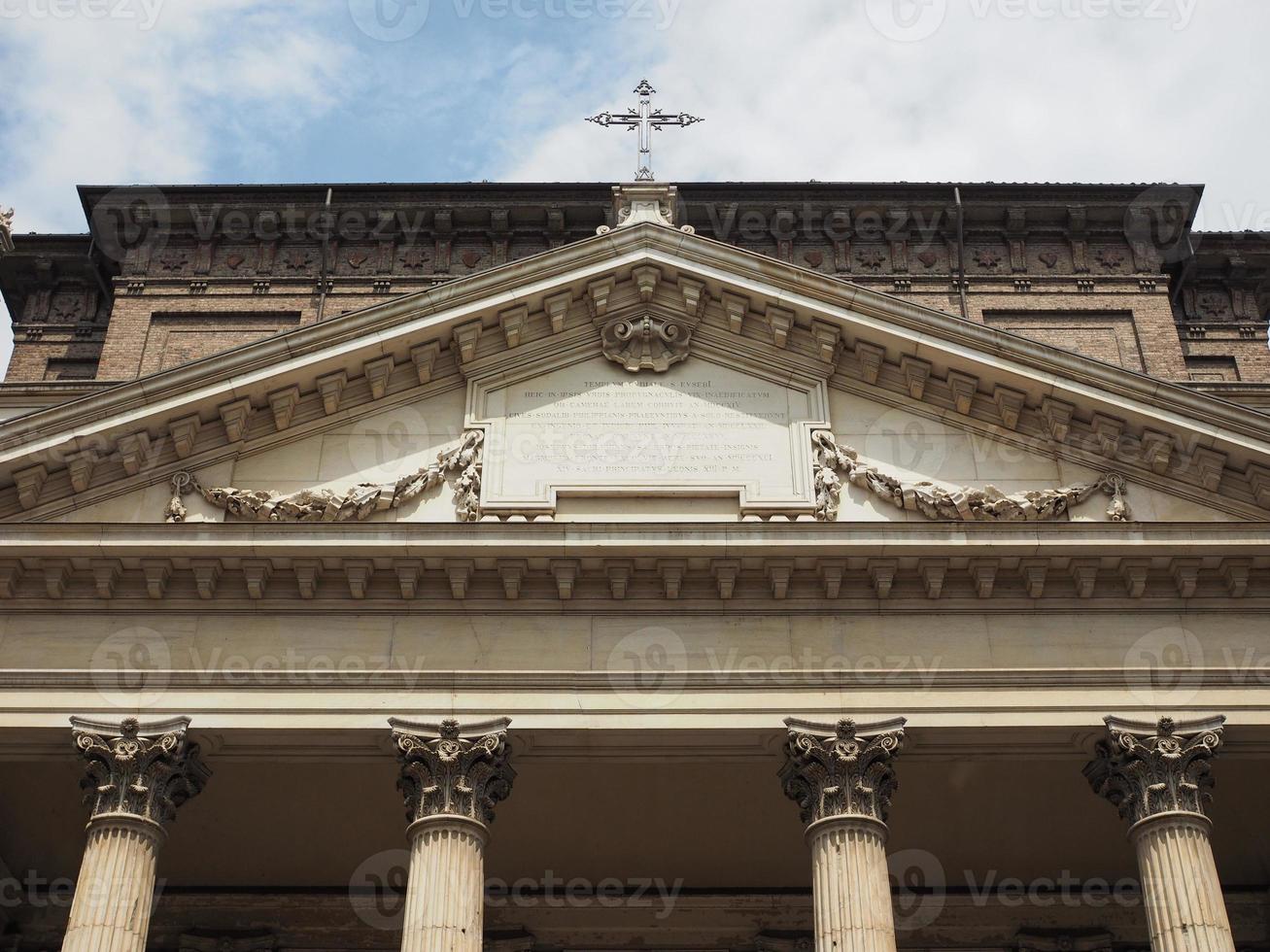 iglesia de san filippo neri en turín foto