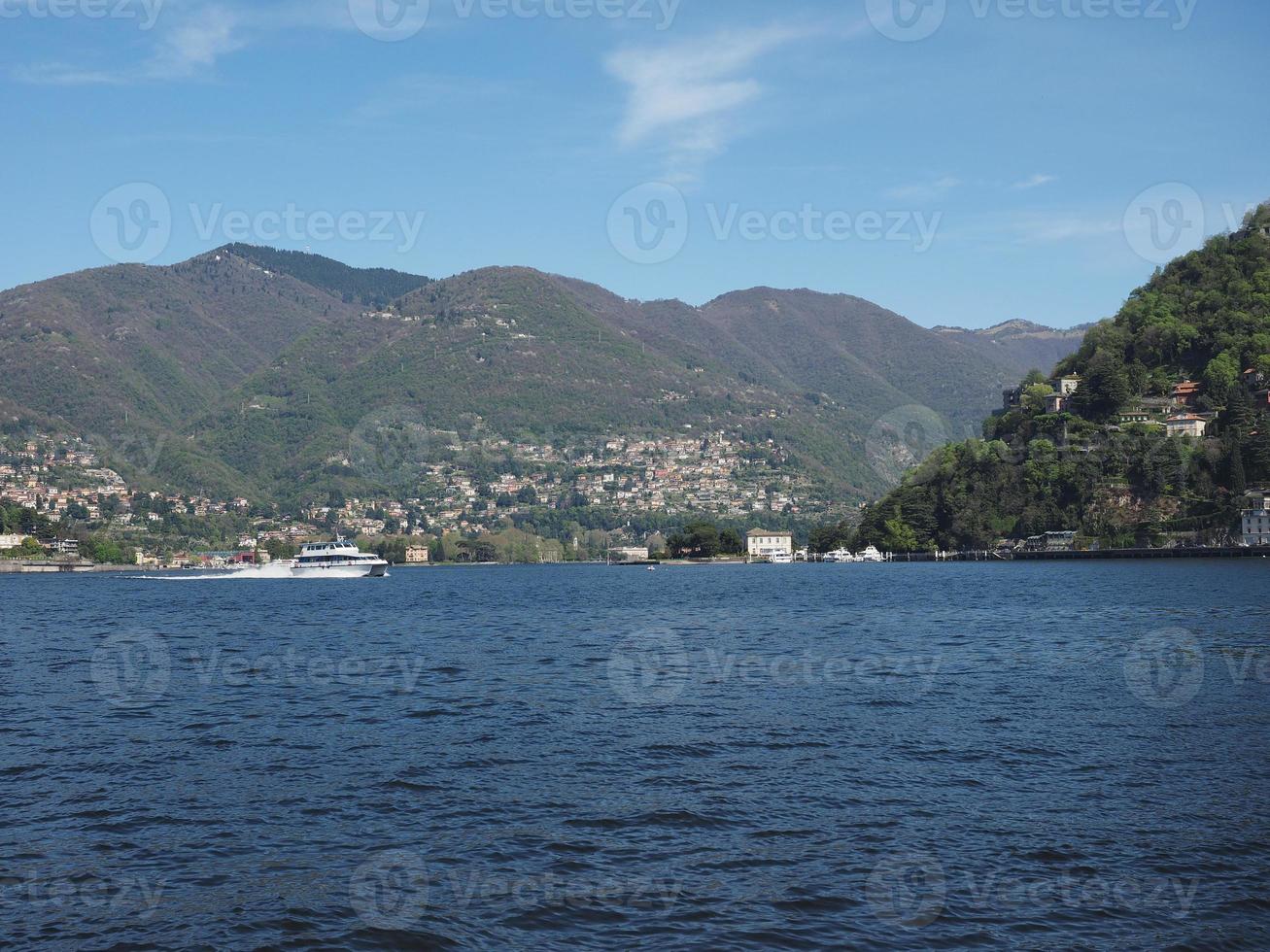 vista del lago como foto